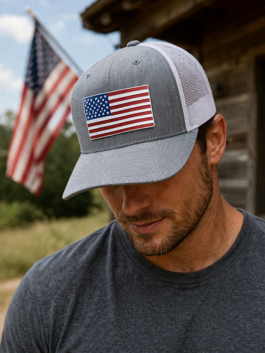 Richardson 112 American Flag Tri-Color Hat