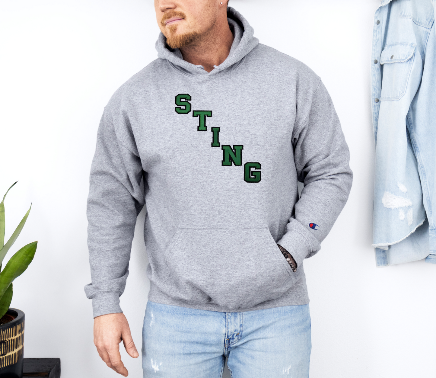 Spectrum Sting Double Applique Champion Hoodie