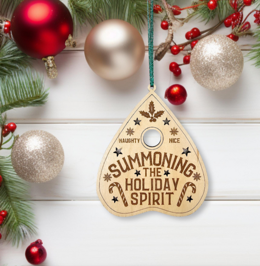 Summoning the Holiday Spirit Ornament