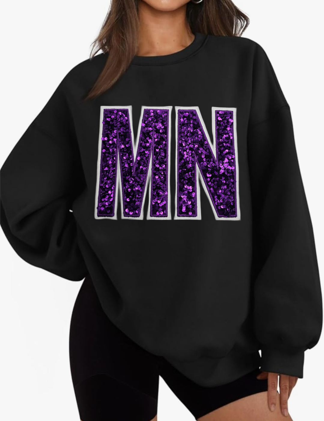 MN✨️ Oversized Glitter Applique