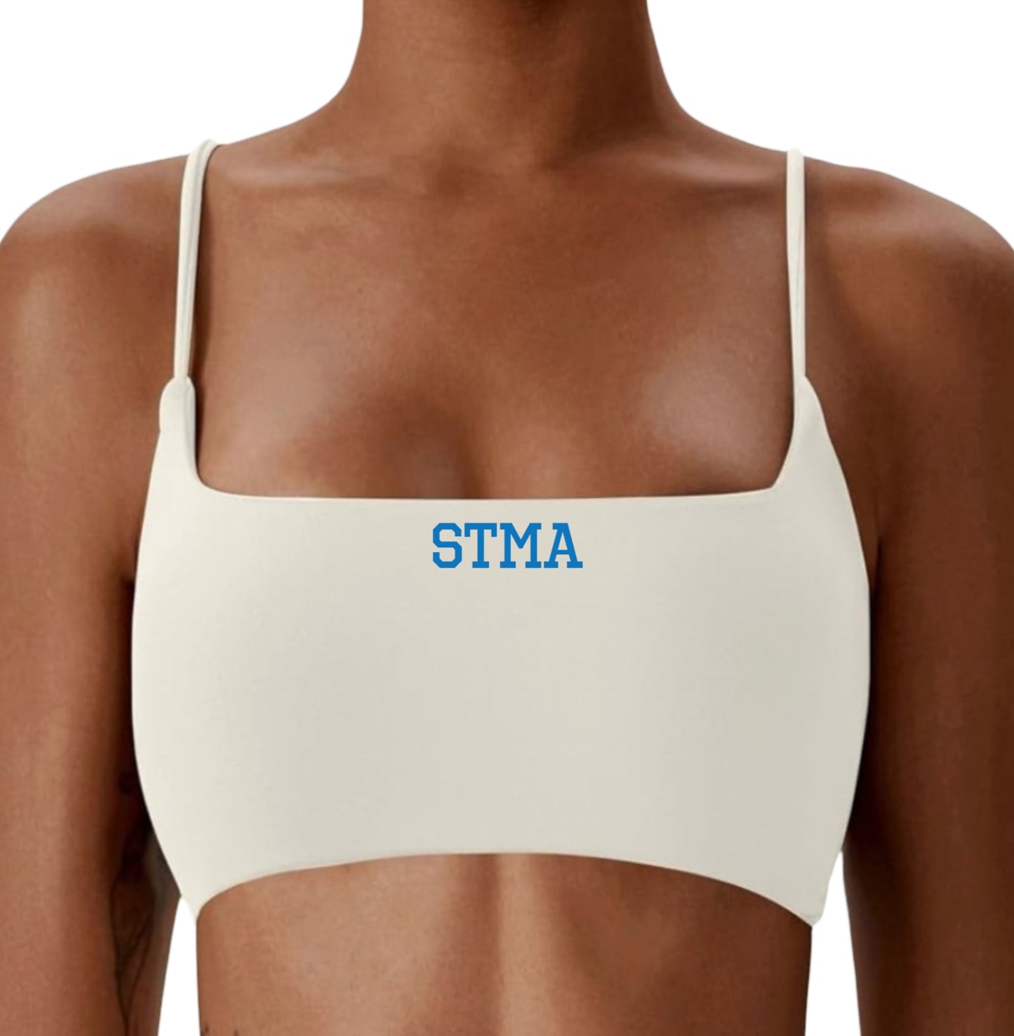 STMA Printed Racerback Sports Bra