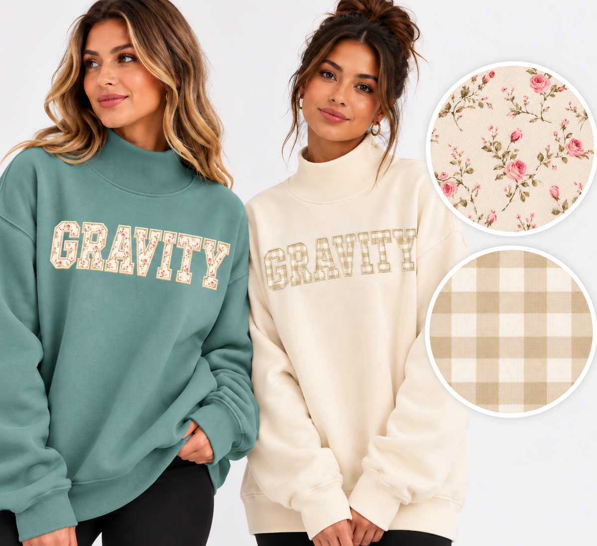 Gravity Micro-Print Applique