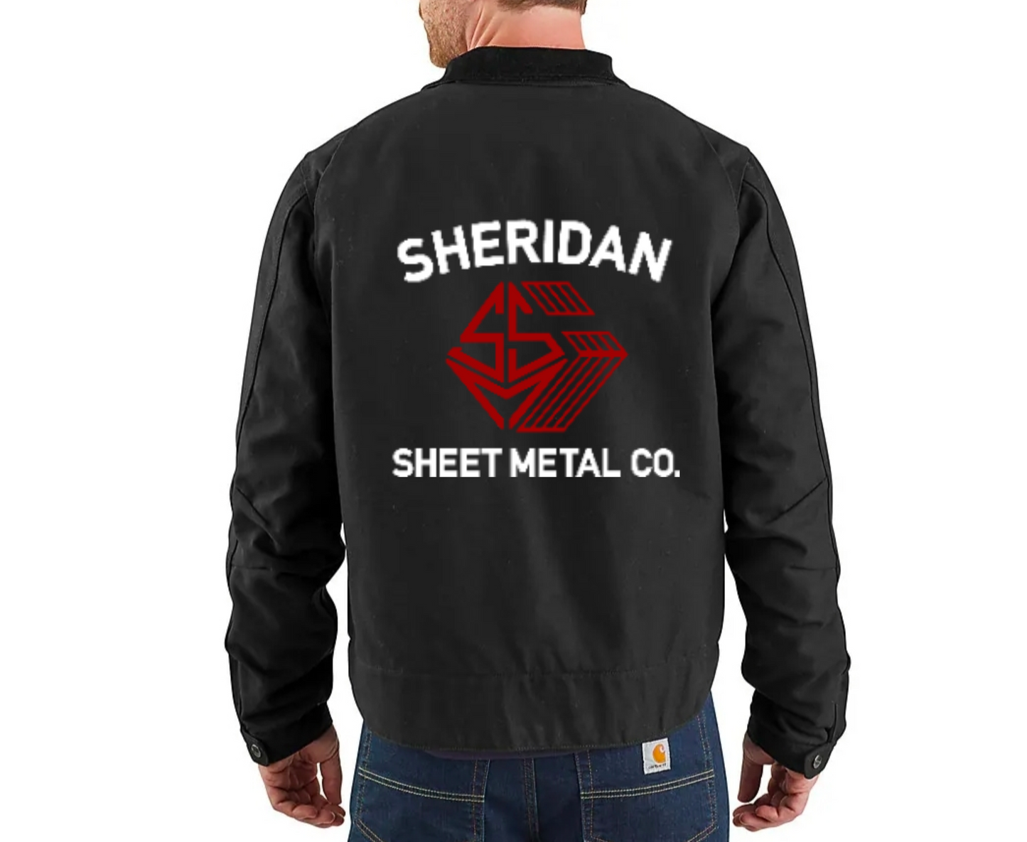 Sheridan Carhartt Blanket Lined Jacket Embroidered