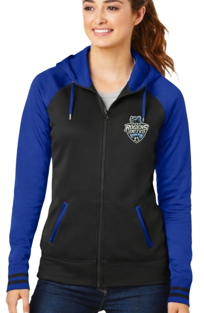 Womens Rogers United Varsity Full Zip