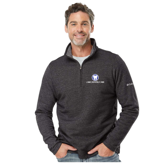 Lake Dental Embroidered Columbia Half Zip