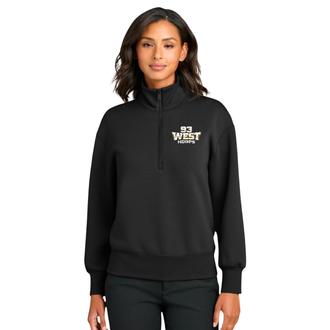 93 West Ladies Embroidered 1/4 Zip