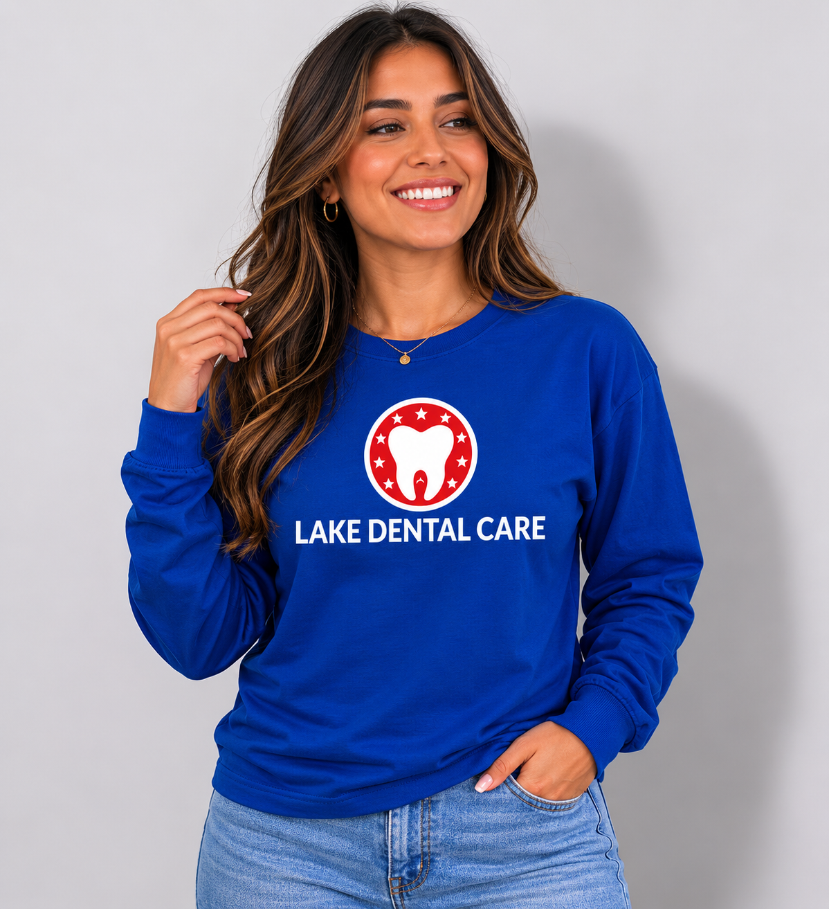 Lake Dental Bella + Canvas Long Sleeve Crew