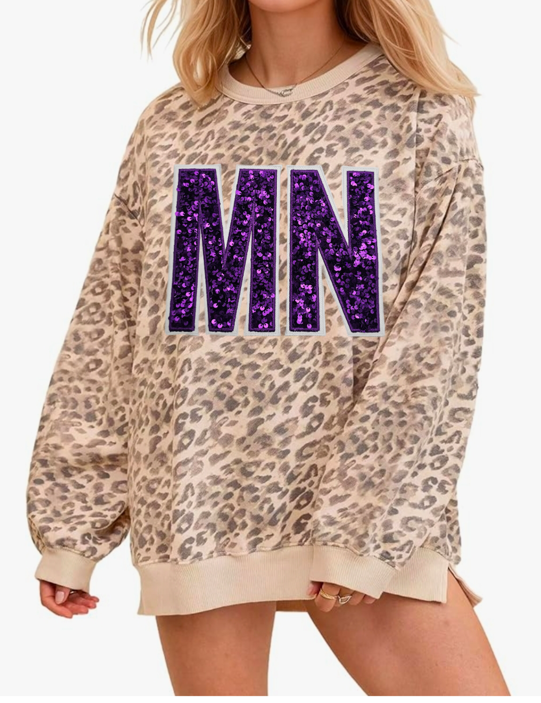 MN✨️ Oversized Glitter Applique