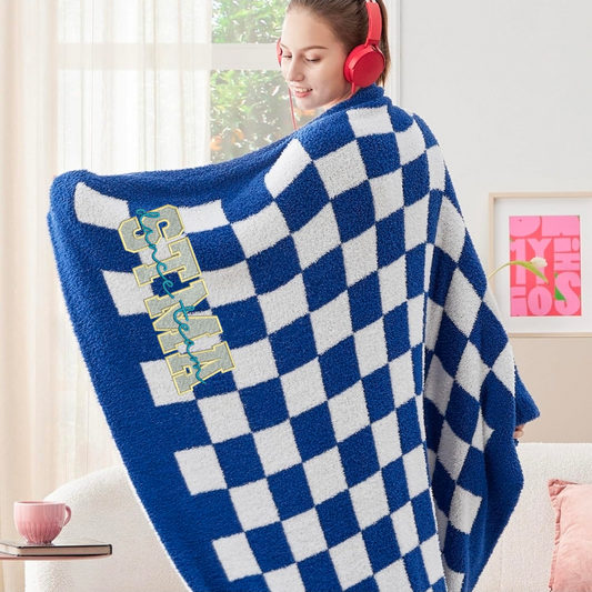 50X60 Fleece STMA Dance Team Embroidered Blanket