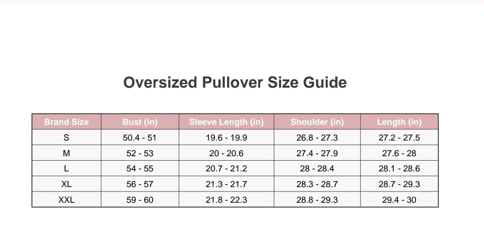 STMA Oversized Printed Pull-Over