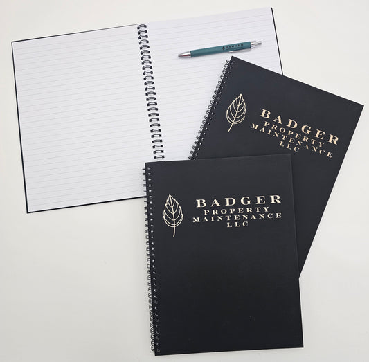 Hard Cover Personalized Spiral Notebooks