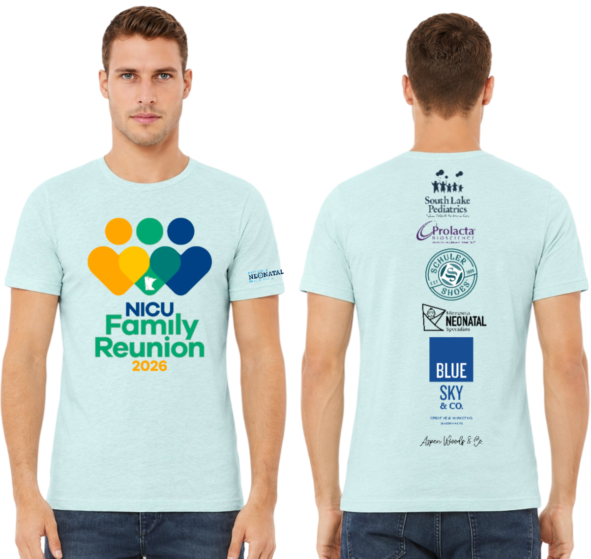 2026 NICU Family Reunion Adult Tee Options