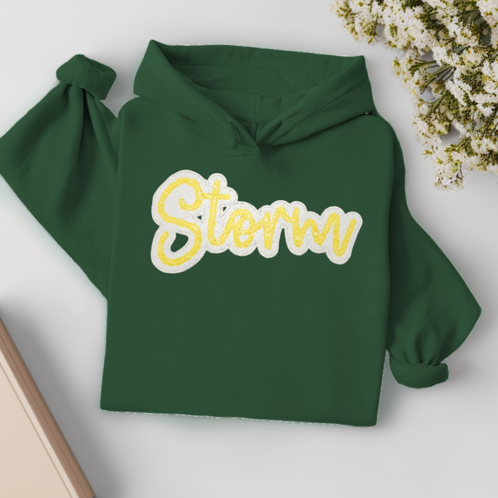 Sauk Rapids-Rice Sequins & Glitter Hoodie