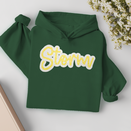 Sauk Rapids-Rice Sequins & Glitter Hoodie