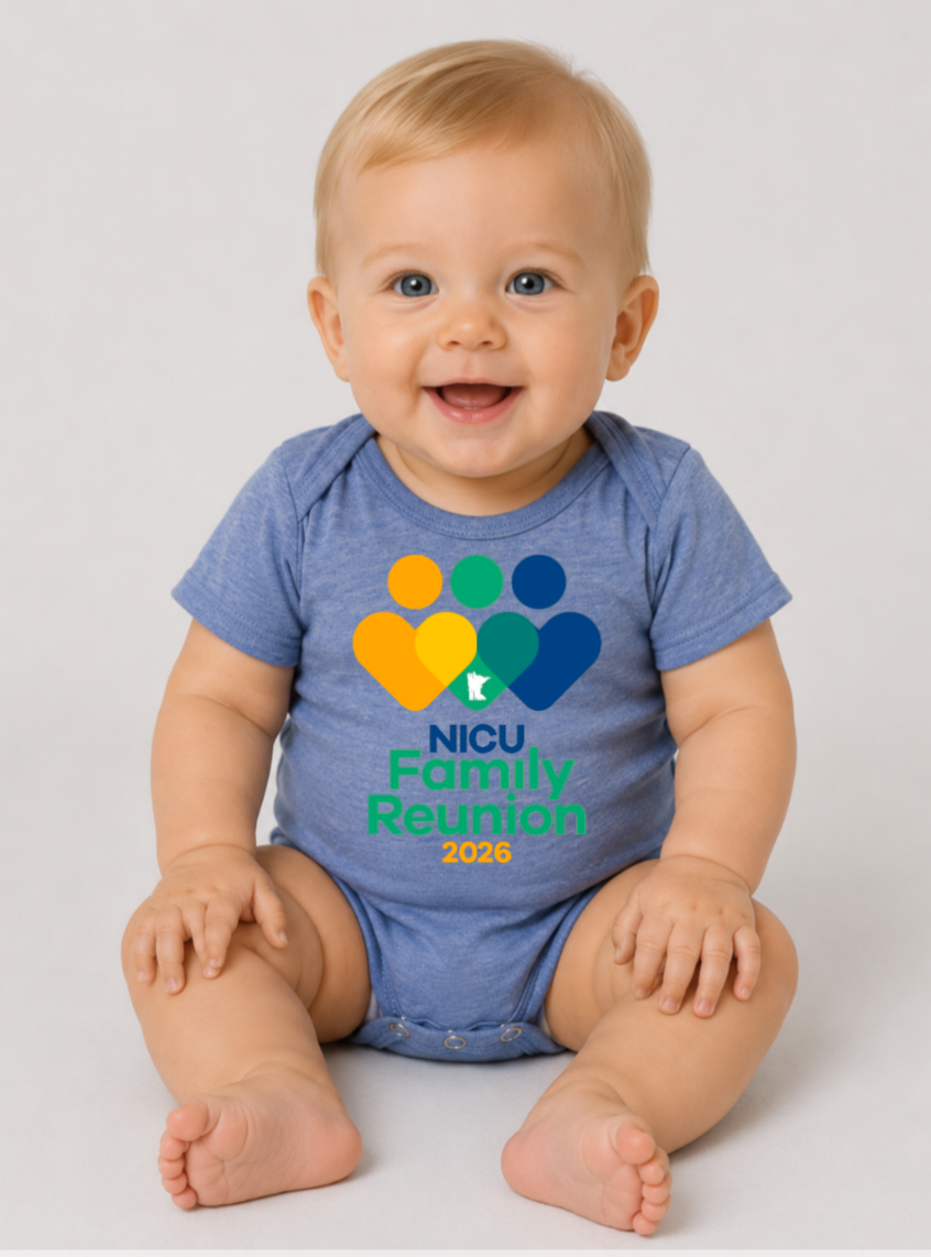 2026 NICU Family Reunion Infant Onesie Options