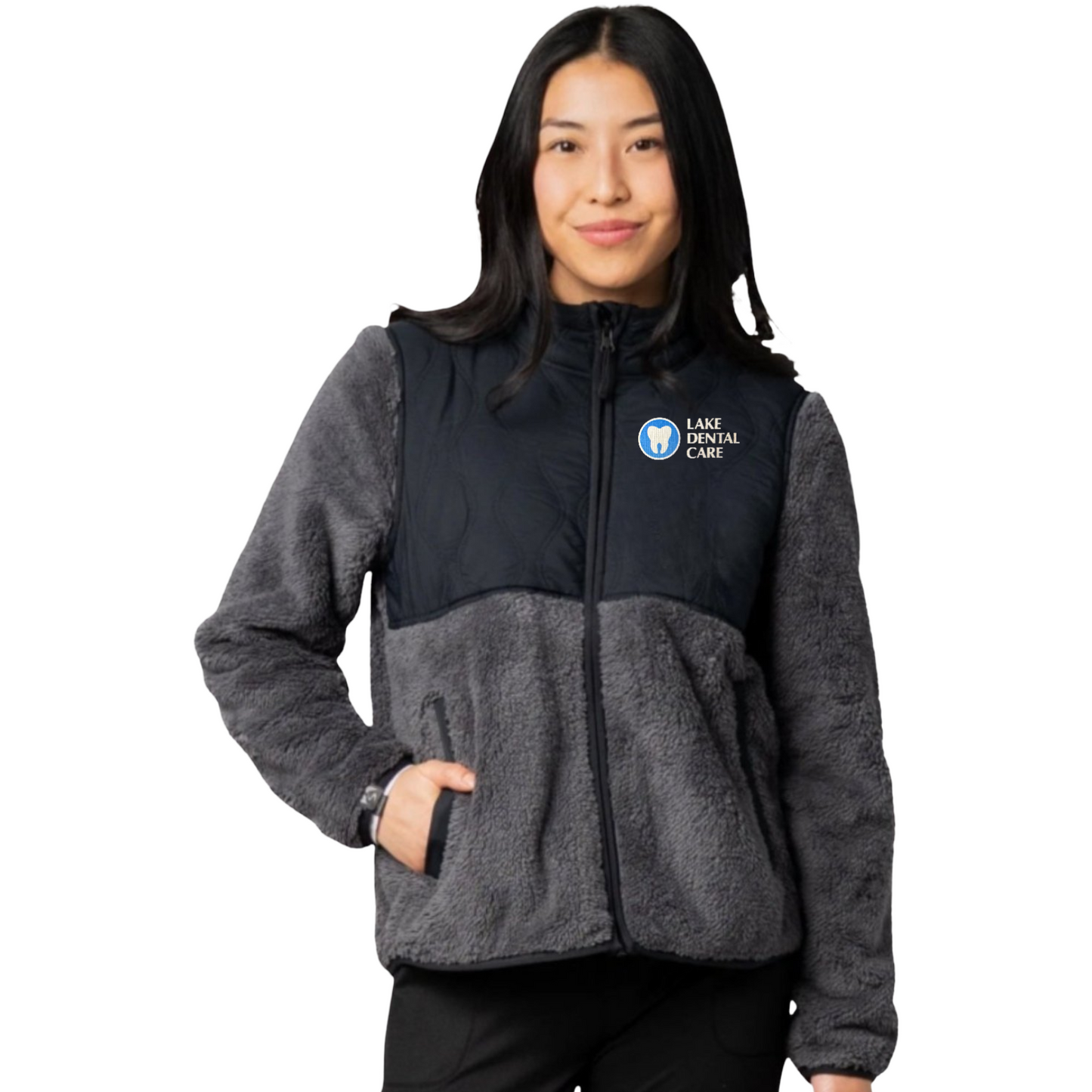 Lake Dental Embroidered Storm Creek Zip-Up