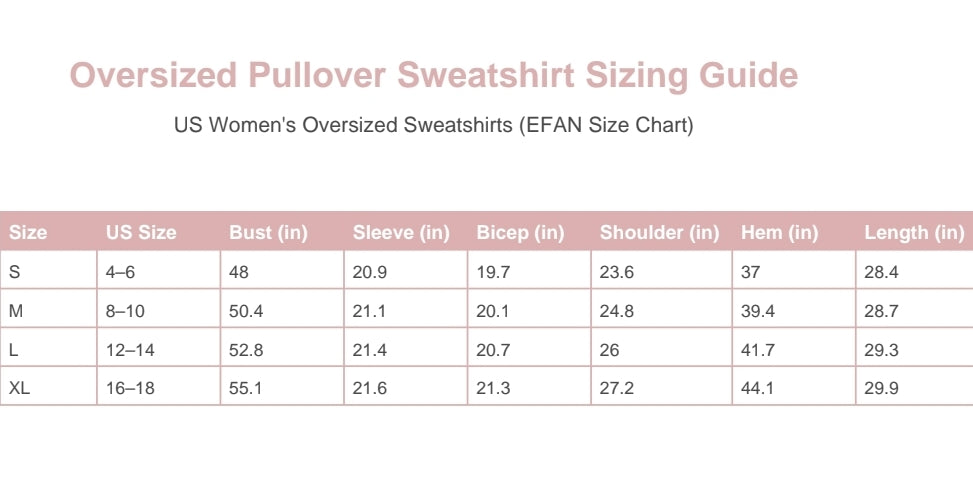 STMA Printed Oversized Pullover Sweatshirt