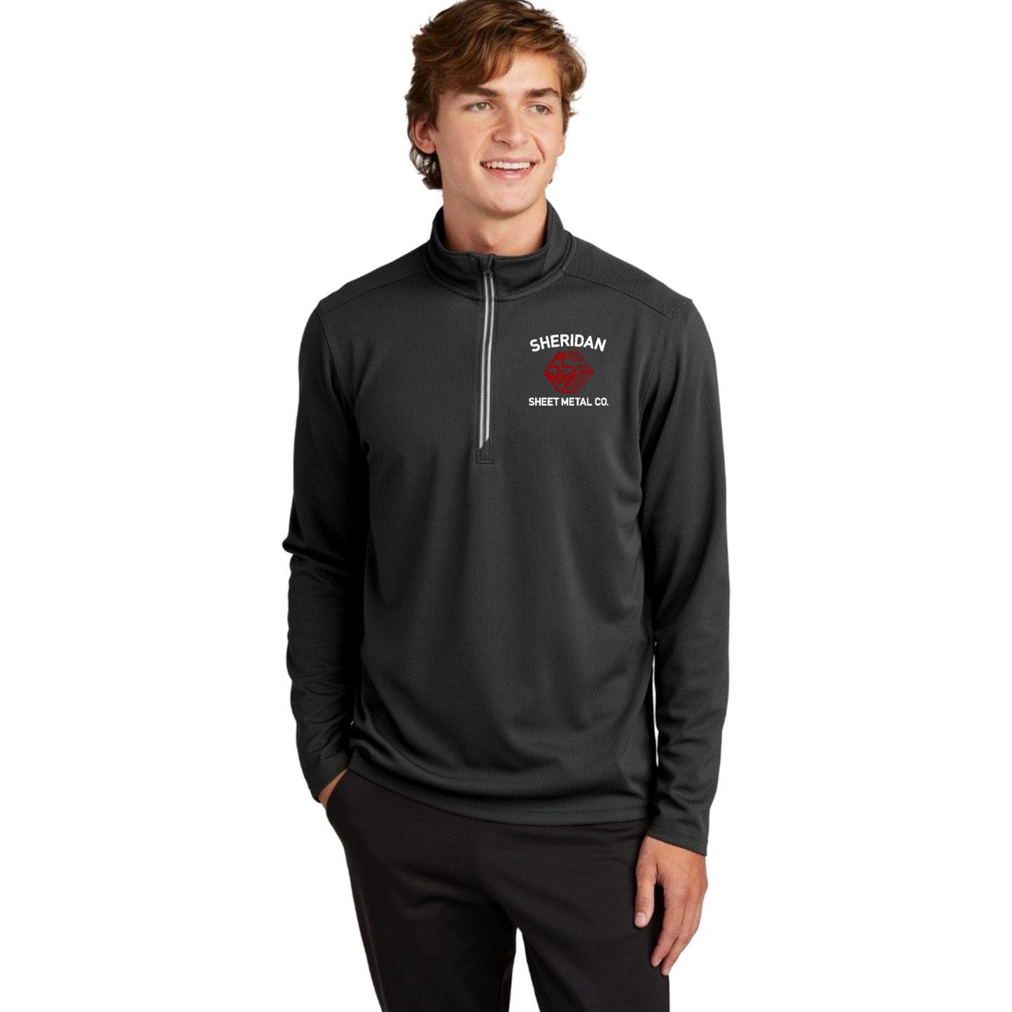 Sheridan Sheet Metal Sport-Wick Embroidered 1/4 Zip