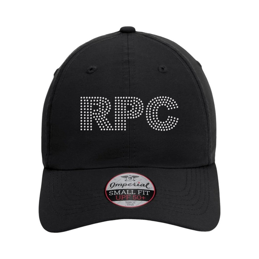 RPC High Ponytail Rhinestone Ladies Hat.