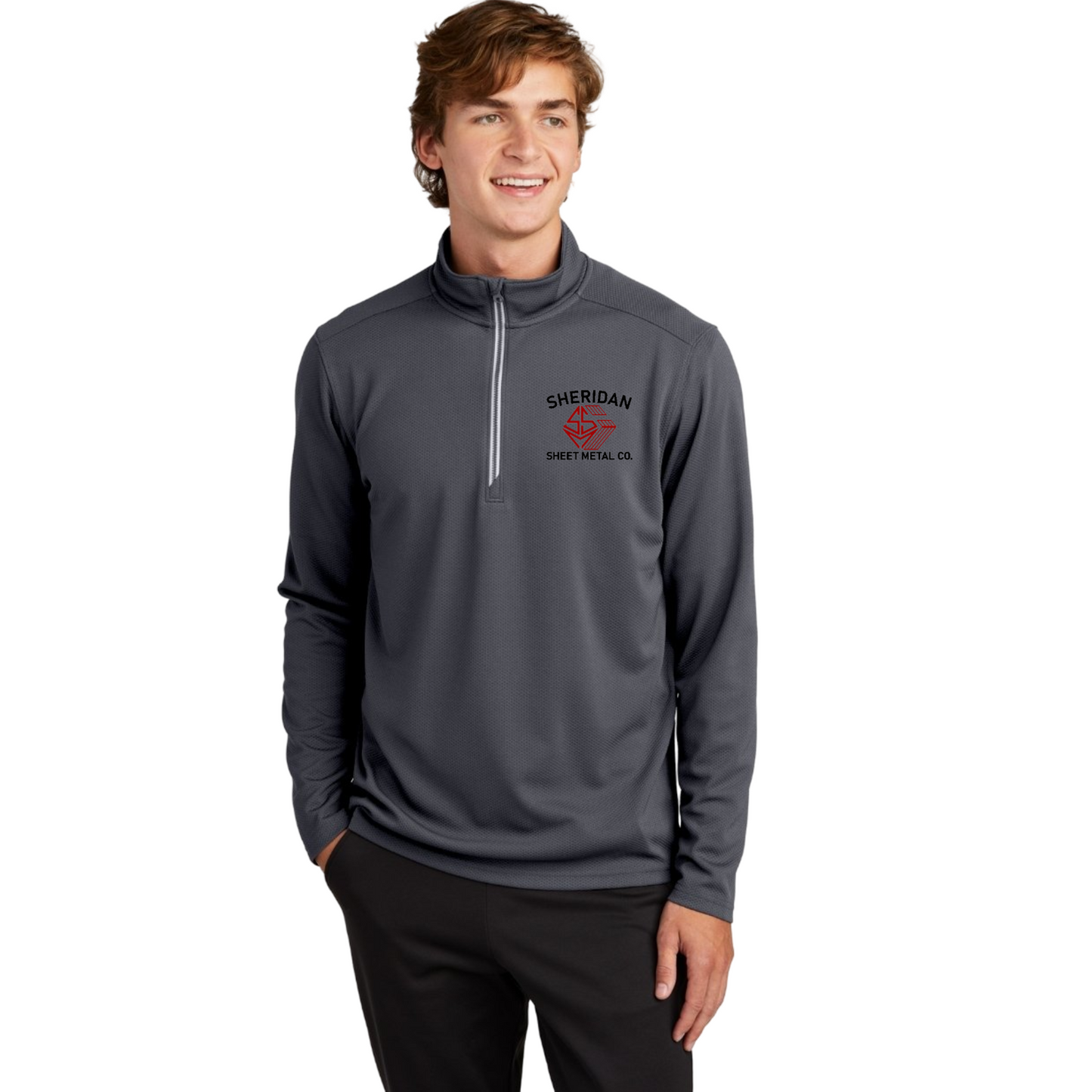 Sheridan Sheet Metal Sport-Wick Embroidered 1/4 Zip