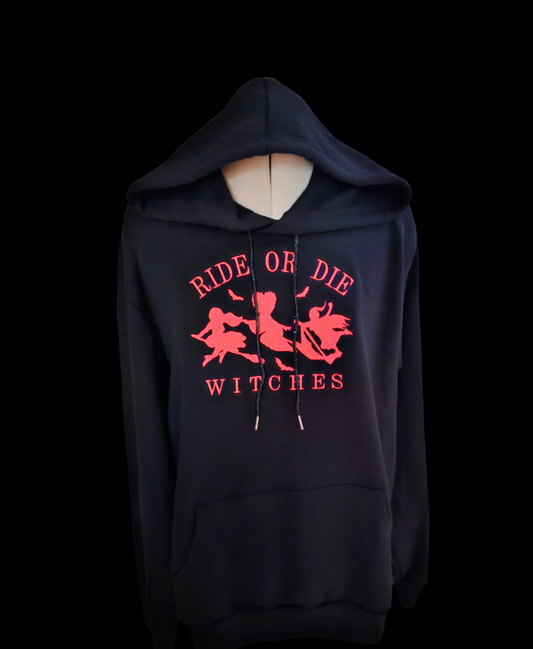 Ride or Die Witches Bella Hoodie