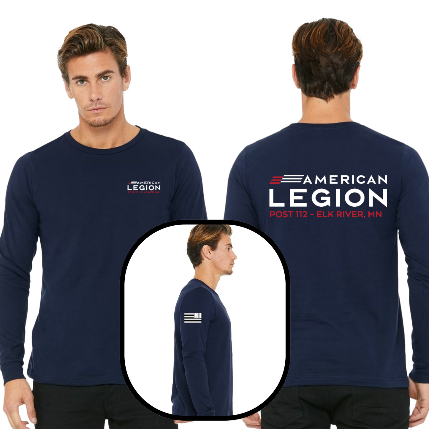 Elk River Legion Classic Long Sleeve Unisex Tee