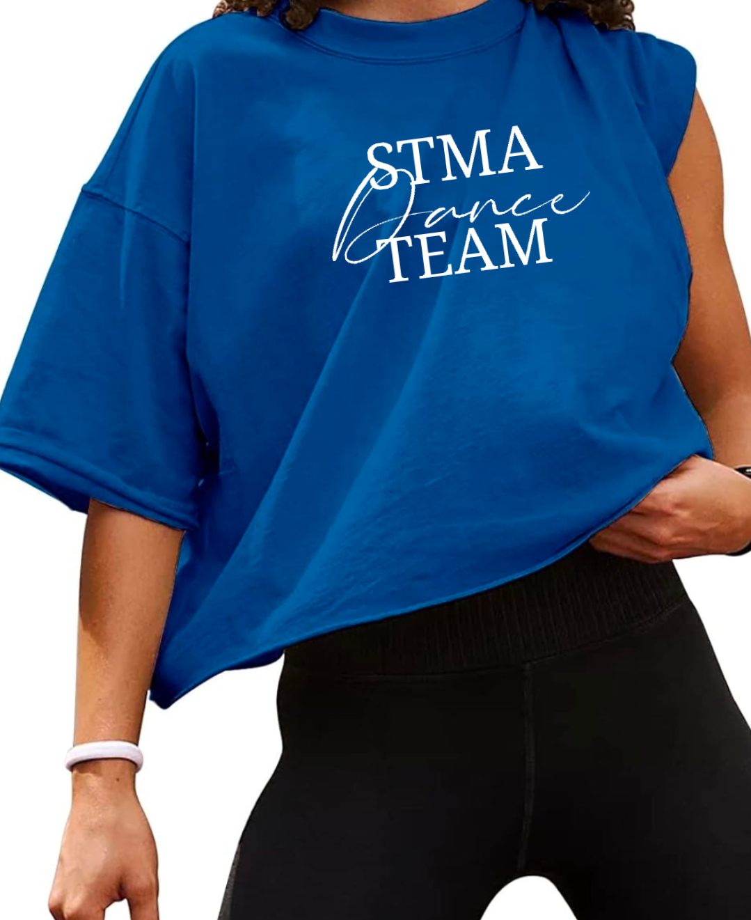 STMA Dance Team Printed Cropped T-Shirt