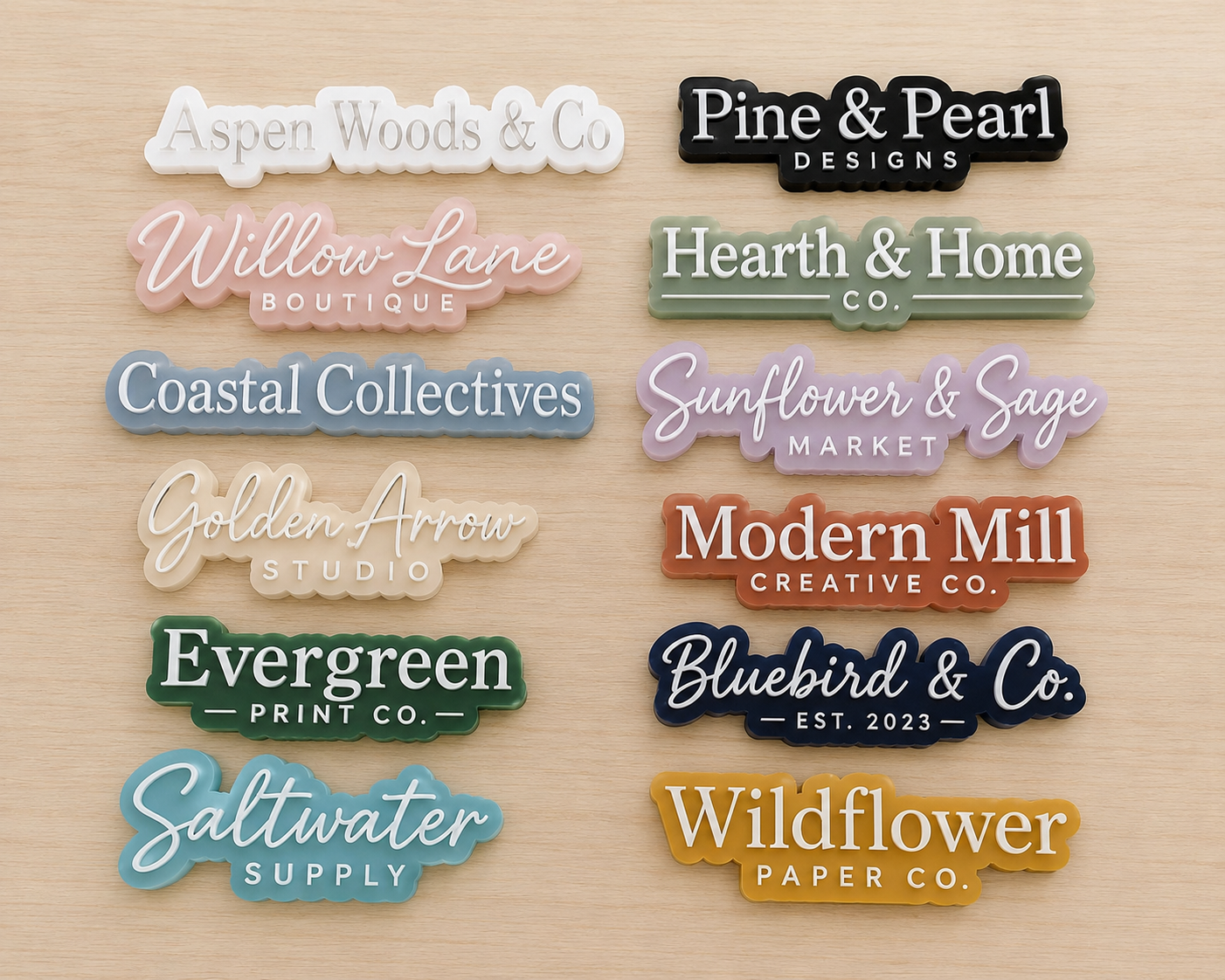 Aspen Woods & Co. Magnetic Watermark