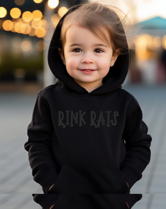 Toddler Rink Rats Puff Stitch Embroidered Hoodie
