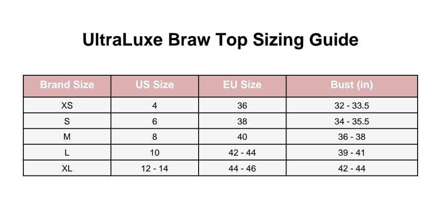 UltraLuxe Printed STMA Bra Top
