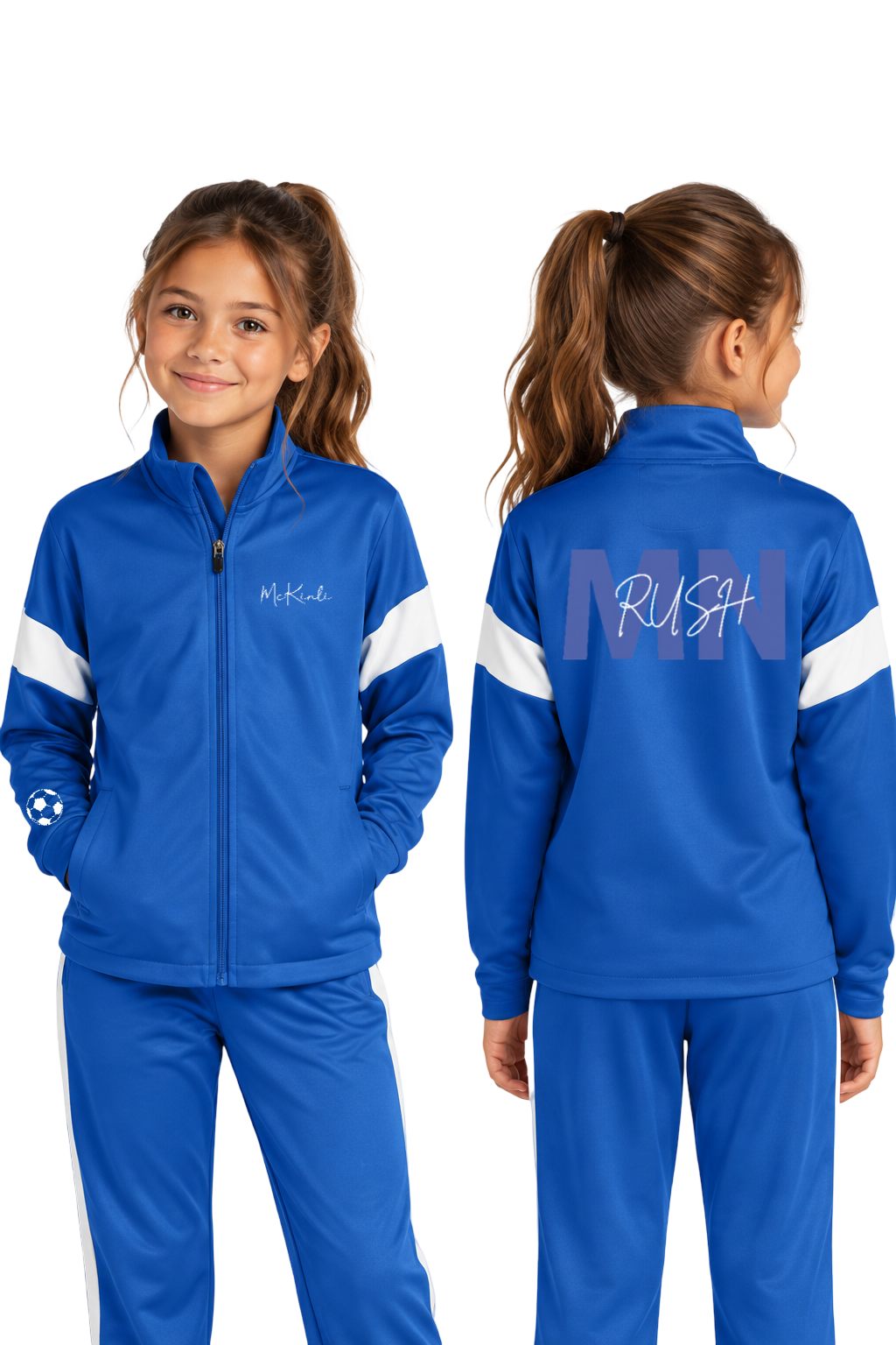 MN Rush Warm Up Youth Jacket