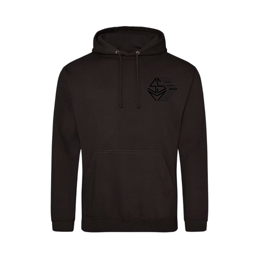 Sheridan Sheet Metal Puff Stitch Monochromatic Hooded Sweatshirt