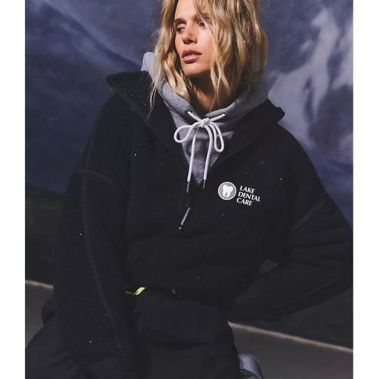 Lake Dental Free People Mountain High Embroidered Sherpa